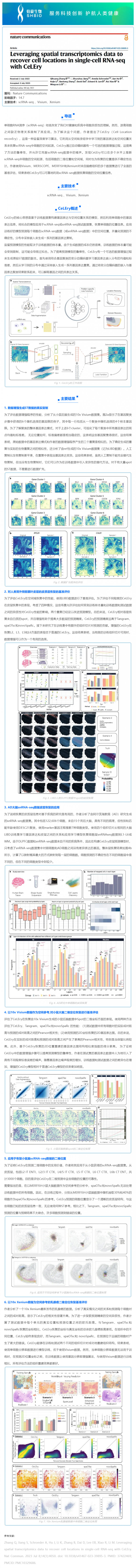 基于空间转录组学数据并顺利获得 CeLEry 恢复 scRNA-seq 数据中的细胞位置